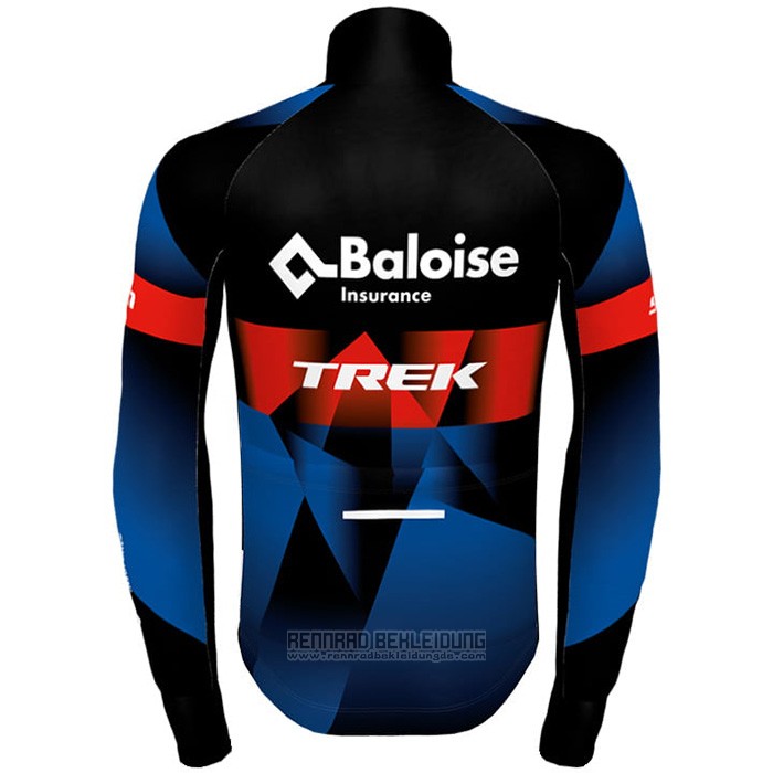 2021 Fahrradbekleidung Trek Shwarz Rot Blau Trikot Langarm und Tragerhose - zum Schließen ins Bild klicken